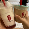 ゴンチャ - 巨峰フローズンティー、ブラックミルクティー＋ナタデココ
