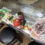 お好み焼 ひらの - 本日のトッピング食材