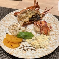 京風鉄板 はせ川 - オマール海老半身