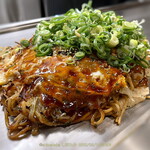 さぶろく - 広島お好み焼き ネギ，野菜W，しそ入