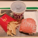 McDonald's - えびフィレオセット