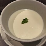 焼肉 炎座 - 杏仁豆腐