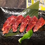 焼肉 炎座 - 厚切り上ハラミ