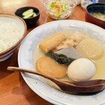 Agemono Sasao - おでん定食