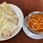 Viyan jan - バターチキンカレー ※中辛＋チーズナン