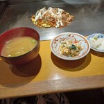 Okonomiyaki Sakaba Hanamaru - お好み焼ランチ