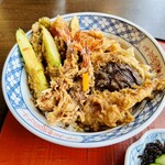 天ぷらふく西 禅と匠 - 特製天丼