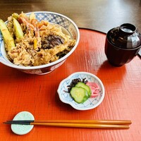 天ぷらふく西 禅と匠 - 特製天丼