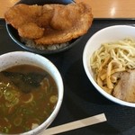 越前若狭つけ麺工房 海猫屋 - ハーフ＆ハーフ 680円
