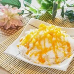 Taiwanese snow Shaved ice mango
