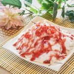 Taiwanese Shaved ice ice strawberry