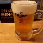 季節の旨いものと酒 さわ - ビールから