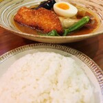 フィッシュ - 週替わりカレー…具沢山スープカレー1,600円…15食限定…ご飯大盛