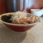 鳥人 - しょうゆに白ネギトッピング