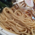 鳥人 - 麺の感じ