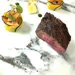 シェ オリビエ - 牛カイノミ肉のポワレ