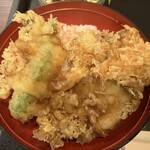 Unagibanikuryouri hamanoya - 230913水　大阪　鰻・馬肉料理 浜乃屋　牡蠣天丼