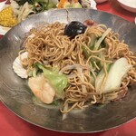 中華料理 龍鳳酒家 - 混ぜた五目焼きそば