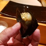 鮨 つぼみ - ◆鮗(このしろ)の棒寿司