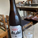 Ashibe - 瓶ビール550円税込