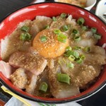 レストハウス竜飛 寿恵盛屋 - マツカワガレイの漬け丼