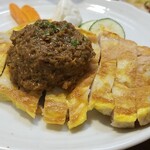 キッチン ブルー グローブ - 反対側から、デュクセルも多い！