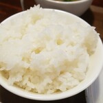 キッチン ブルー グローブ - ご飯大盛りのアップ