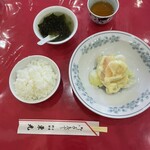 Toukou - 日替りランチ（海老マヨ）※海老マヨ1尾食べる前