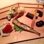 くろぎ - 八寸  ばち子  柚べし（2013年2月）