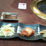 麻布 韓日館 - ランチの前菜