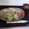 Ishiya - 豚肉入りネギ塩焼きそば