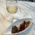 TASTY PLACE THE DINING - おつまみ３種＋オーガニックワインセット　５００円