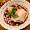つけ麺 井手 - 料理写真:芳醇香味そば 味玉入り(1,000円)