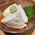 Teuchi Soba Miyagawa - そば豆腐もおいしかったです