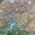 立花うどん - 肉ごぼう大盛