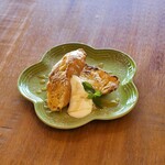 BASE CAFE - 当店のフレンチトーストは甘さ控えめの幸せの味