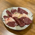 炭火焼肉ホルモンさわいし - 牛ハツ
