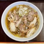 いろは本店 - 冷たい肉そば