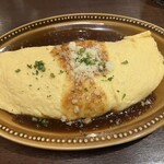 立ち飲み食堂 ウルトラスズキ - ふわふわオムレツ