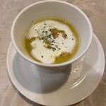 レストラン　食楽工房 - かぼちゃの冷製スープ