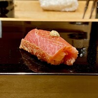 恵比寿 鮨 ふじまさ - トロの漬け