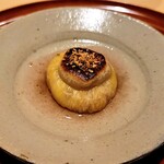 銀座 しのはら - はざま無花果の胡麻味噌焼き