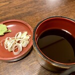 一乃庵 - いろどり(かつ丼、マグロ寿司、冷蕎麦)