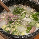 焼肉あきら漸 - 冷やしテールクッパ