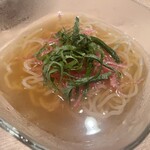 焼肉あきら漸 - 梅しそ冷麺