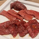 焼肉あきら漸 - ハラミ
      カメノコ
      トウガラシ