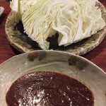 酉や 喜兵衛 - 味噌キャベツ。味噌が激ウマ！