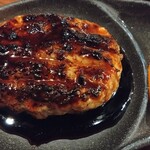 酉や 喜兵衛 - 月見つくね。感動の美味しさ！