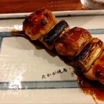 酉や 喜兵衛 - ねぎまタレ。旨さに惚れてしまう。