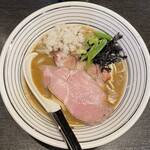 陽はまたのぼる - 濃厚煮干しそば 1,000円(2023/9/15)